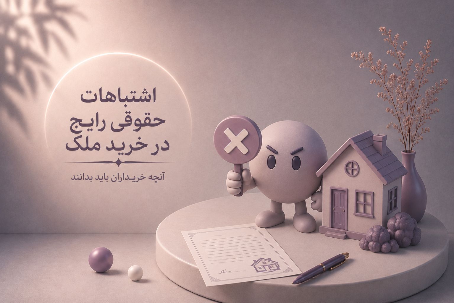 اشتباهات حقوقی رایج در خرید ملک